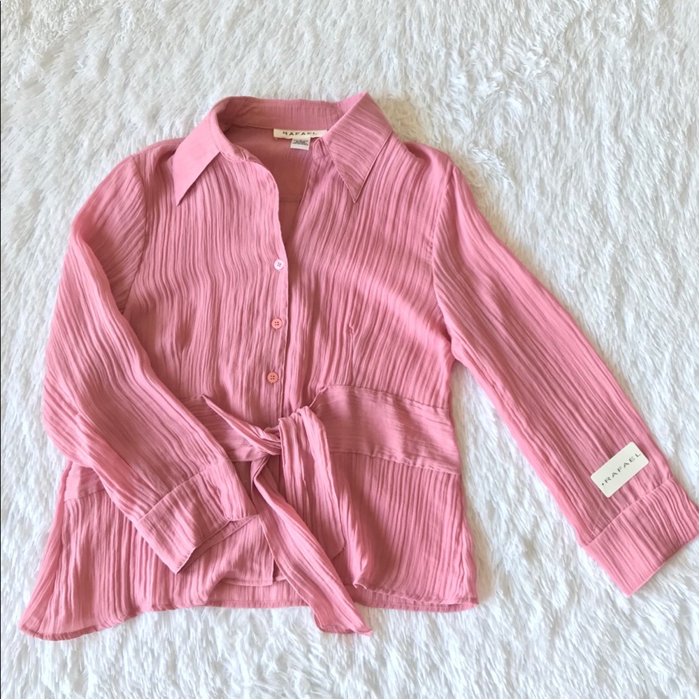 Dressy Button Down Blouse